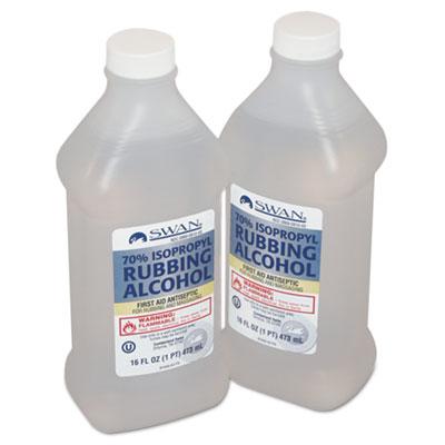 PhysiciansCare First Aid Kit Rubbing Alcohol, Isopropyl Alcohol, 16 oz Bottle (M313)