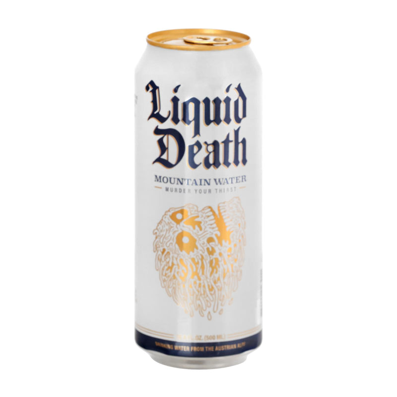 Liquid Death - Mntn Water Recycl Can 100% - Case Of 12-16.9 Fz