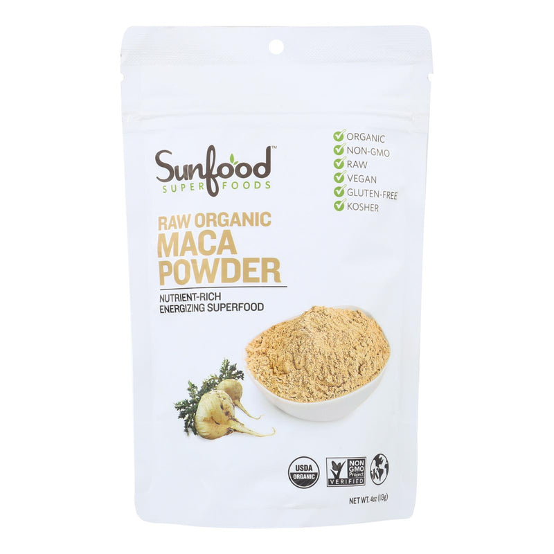Sunfood - Maca Powder Organic - 1 Each -4 Oz