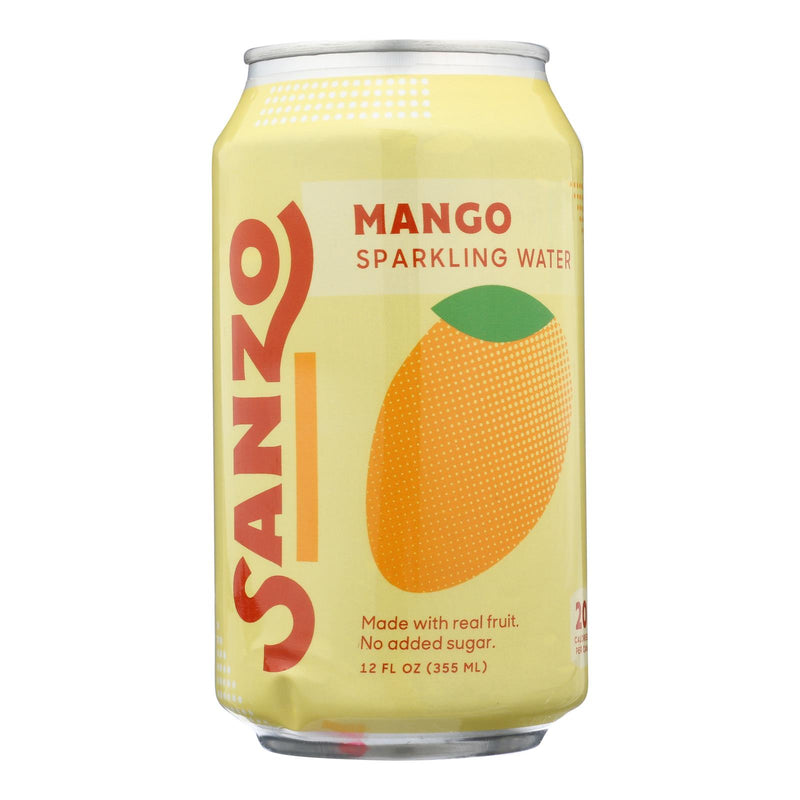 Sanzo - Sparkling Water Alphonso Mango - Case Of 12-12 Fz