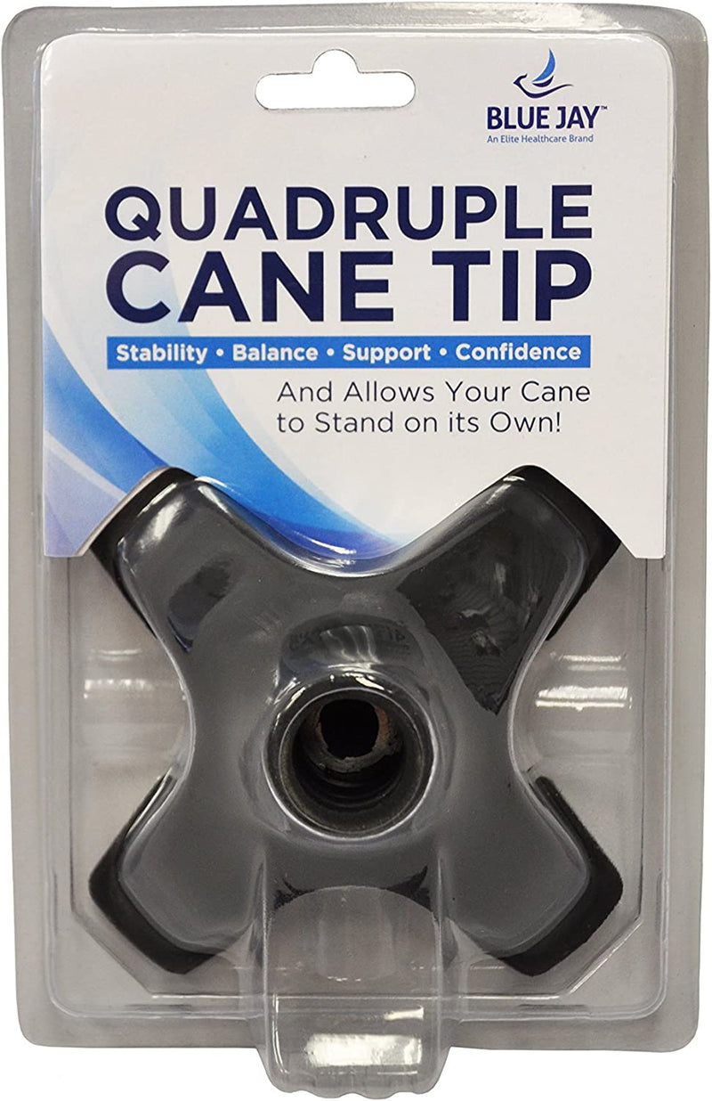 Blue Jay Offset Cane With Quadruple Tip Can Tip