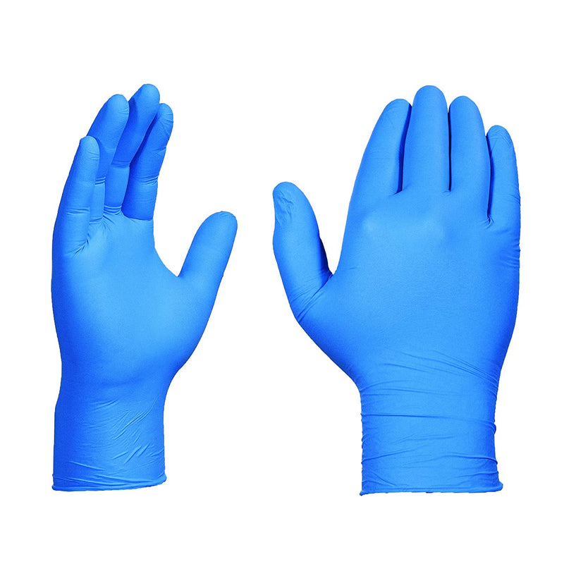 X3 Ultra Blue Nitrile Powder Free Disposable Gloves