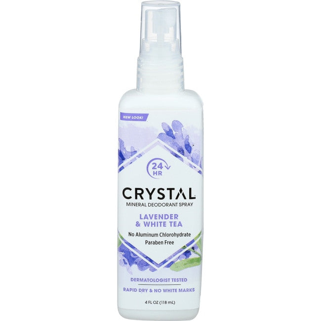 Crystal Essence Mineral Lavender Deodorant Body Spray (1x4 Oz)