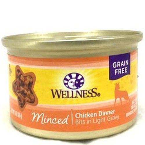 Wellness Cat Cut Minced Chicken (24x3OZ )