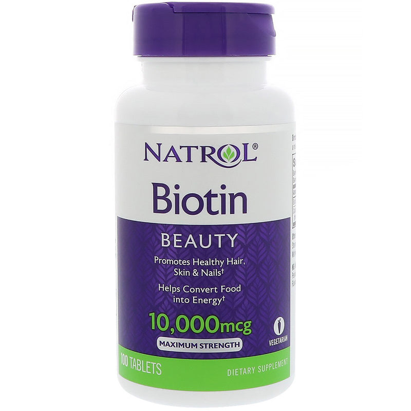 Natrol Max Strength Biotin, 10000mg (100 TAB)