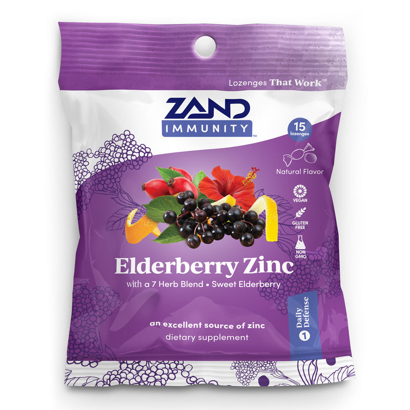 Zand Elderberry Zinc HerbalOzeng Ds (12x15 LOz)