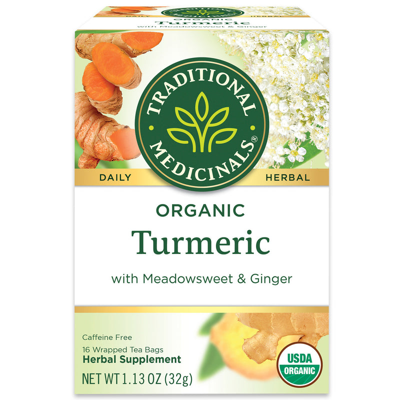 Traditional Medicinals Turmeric with Meadowsweet & Ginger Tea (6x16 BAG )