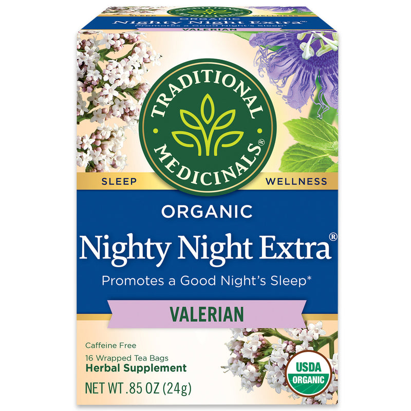 Traditional Medicinals Nighty Night Valerian Tea (6x16 Bag)