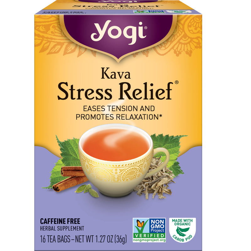 Yogi Kava Stress Relief Tea (6x16 Bag)