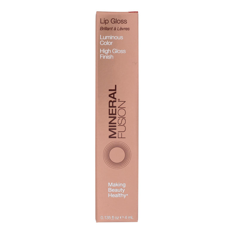 Mineral Fusion - Lip Gloss - Scarlet - 0.135 oz. (1x.135 OZ)