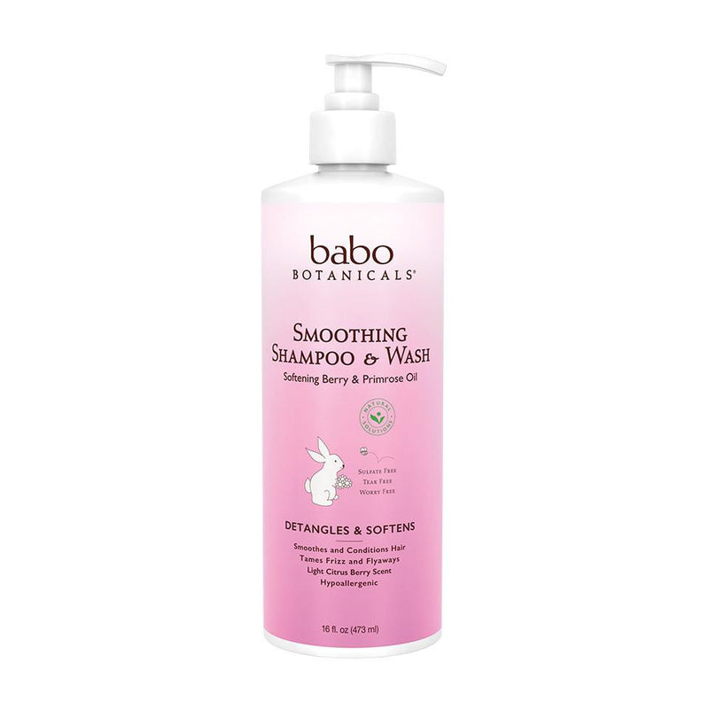 Babo Botanicals Smoothing Shampoo & Wash (1x16 FZ)