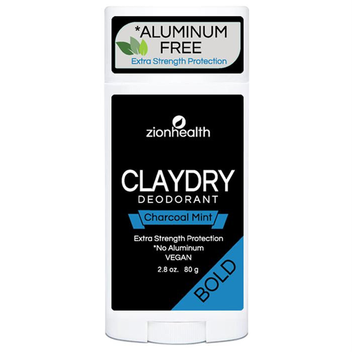Zion Health - Clydry Deodorant Char Mnt-bold - 1 Each - 2.8 OZ (1x2.8 OZ)