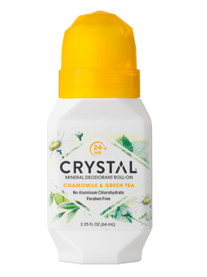 Crystal Essence Mineral Chamomile Deodorant Roll-On (1x2.25 Oz)