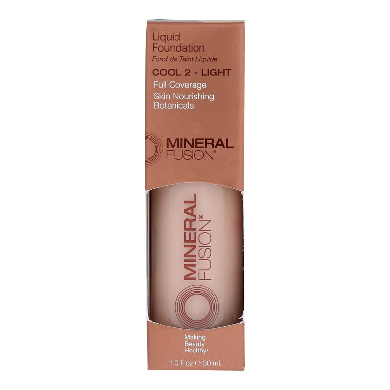 Mineral Fusion - Liquid Mineral Foundation - Cool 2 - 1 oz. (1x1 OZ)