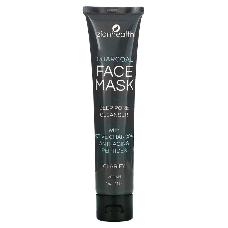 Zion Health - Face Mask Charcoal Adama - 1 Each - 4 OZ (1x4 OZ)