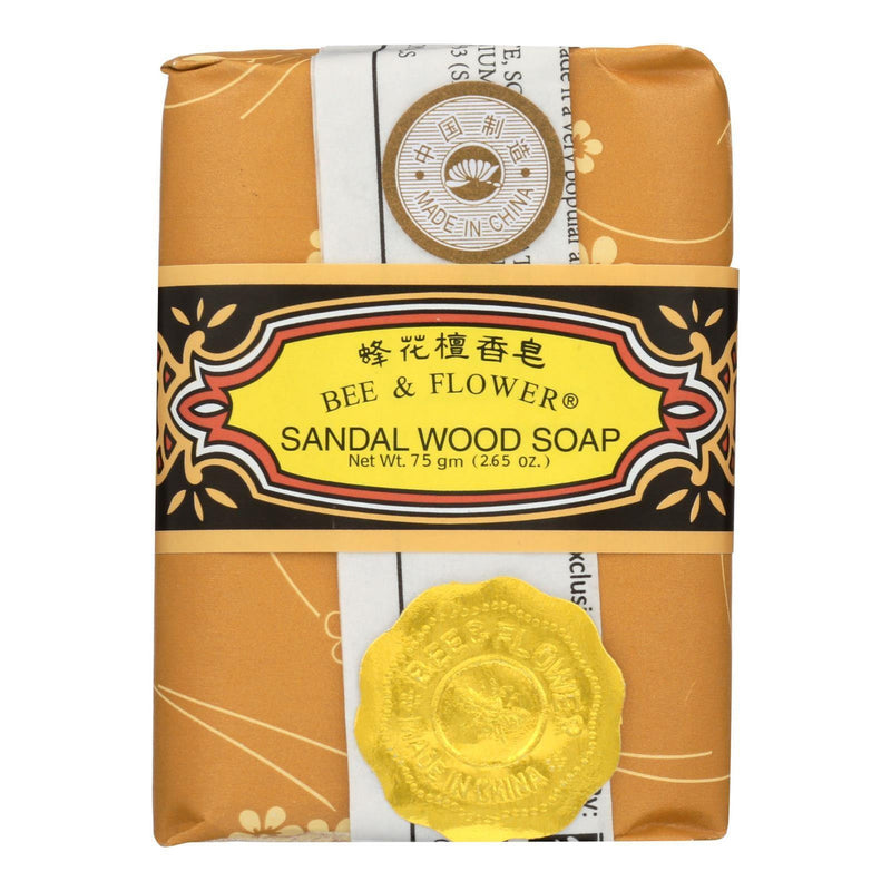 Bee & Flower Sandalwood Soap (12x2.65 Oz)