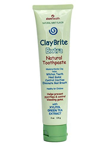 Zion Health Claybrite Extra Strength Toothpaste - 3.2 oz  (1x3.2 OZ)