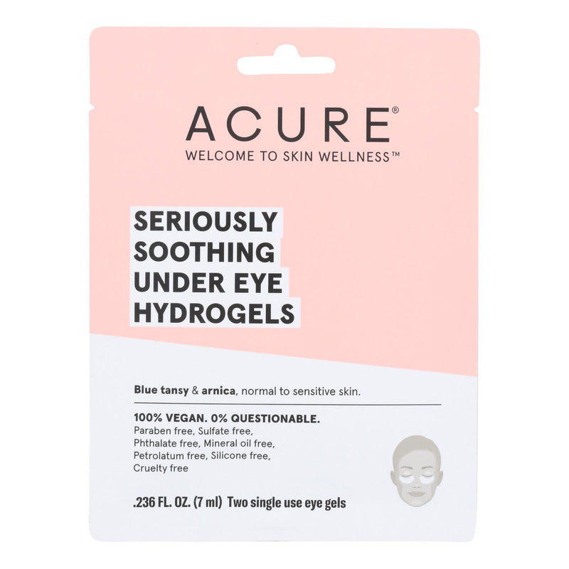 Acure - Seriously Soothing Under Eye Hydrogels - Case of 12 - 0.236 fl oz. (12x1 EA)