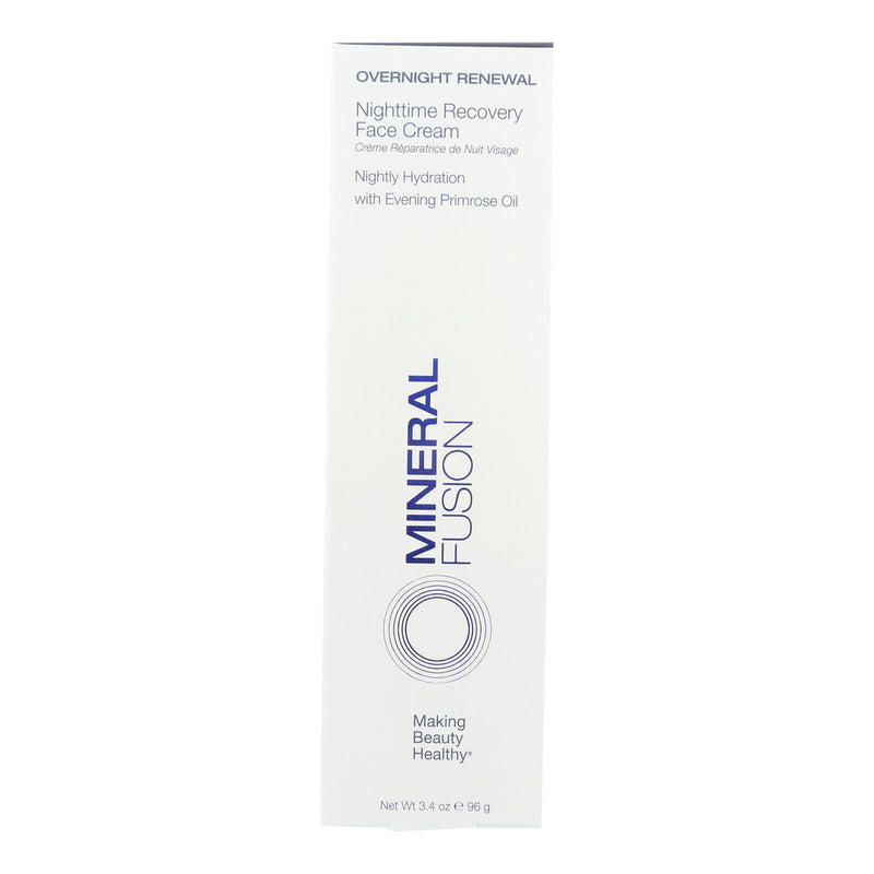Mineral Fusion Overnight Renewal Nighttime Recovery Face Cream - 1 Each - 3.4 OZ (1x3.4 OZ)