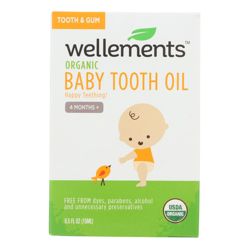 Wellements - Oil Tooth Baby - 1 Each - .5 FZ (1x.5 FZ)