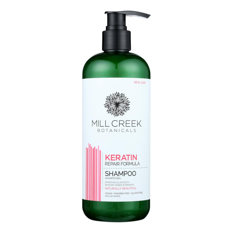 Mill Creek Botanicals Keratin Shampoo Repair Formula  - 1 Each - 14 FZ (1x14 FZ)