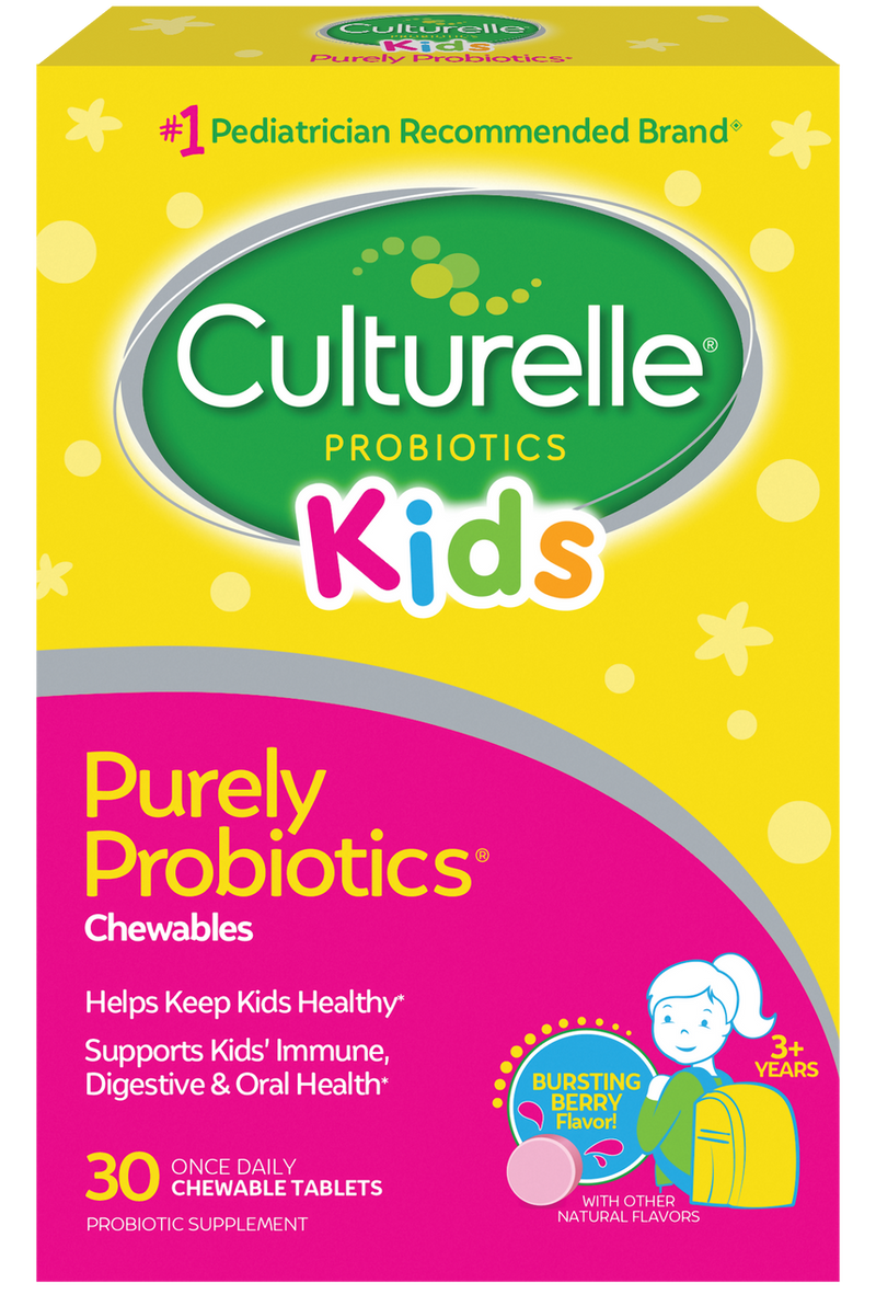 Culturelle Probiotic Chewables For Kids (30 TAB)
