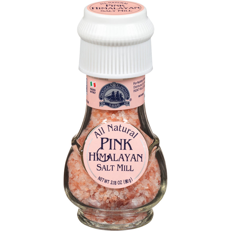 Drogheria and Alimentari Salt Mill All Natural Pink Himalayan 3.17 oz Case of 6