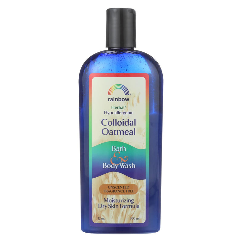 Rainbow Research Colloidal Oatmeal Bath and Body Wash - Fragrance Free - 12 oz (1x12 FZ)