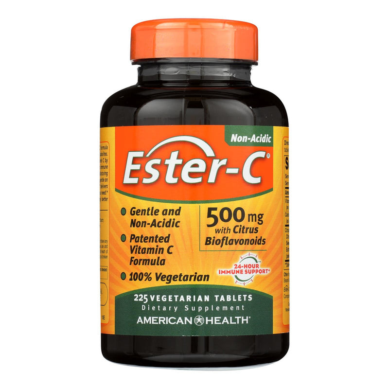 American Health - Ester-C with Citrus Bioflavonoids - 500 mg - 225 Vegetarian Tablets (1x225 TAB)
