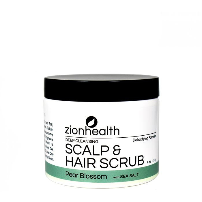 Zion Health - Deep Hair Scrub Pear Blossom - 1 Each - 4 OZ (1x4 OZ)