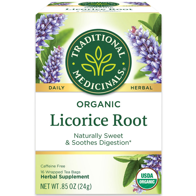 Traditional Medicinals Licorice Root Herb Tea (6x16 Bag)