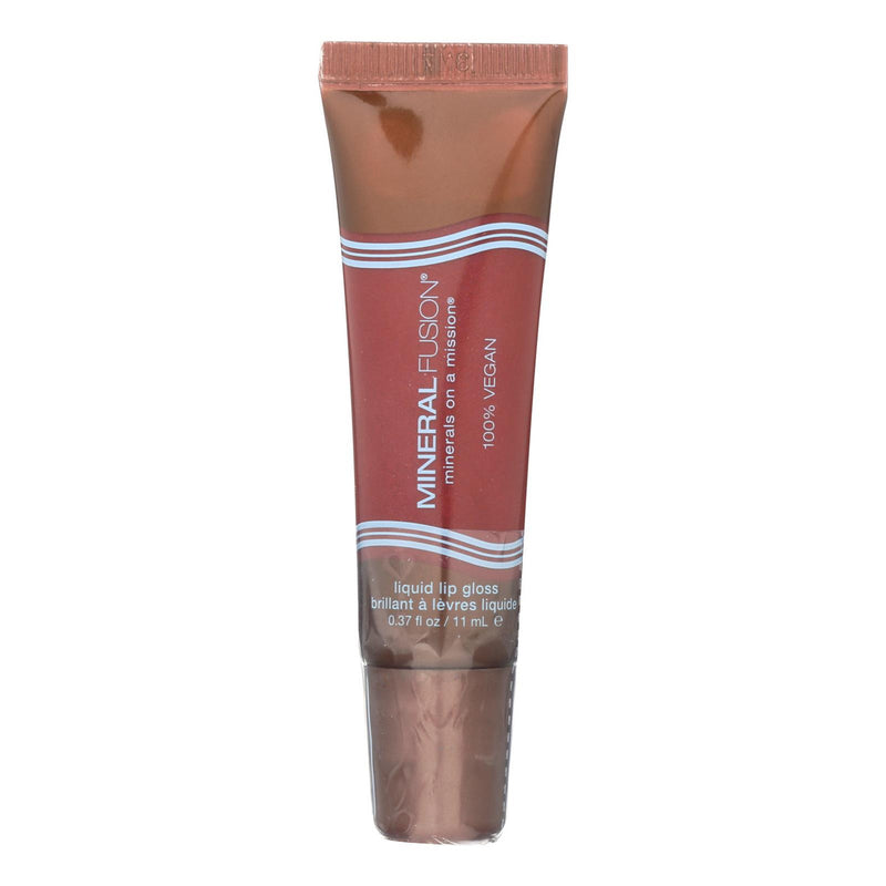 Mineral Fusion - Liquid Lip Gloss - Heat - 0.37 oz. (1x.37 OZ)