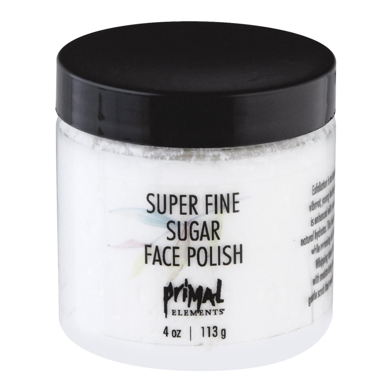 Primal Elements - Face Polish Fine Sugar - Case of 6-4 OZ (6x4 OZ)
