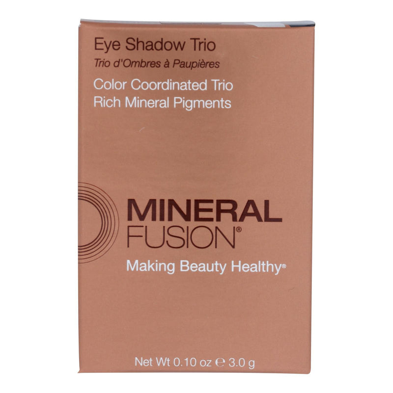Mineral Fusion - Eye Shadow Trio - Stormy - 0.1 oz. (1x.1 OZ)