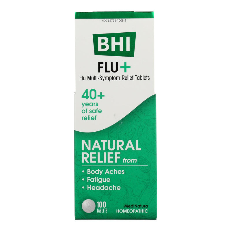 BHI - BHI Flu+ - 100 Tablets (1x100 TAB)