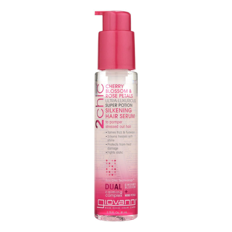 Giovanni Hair Care Products 2Chic - Hair Serum - Cherry Blossom - 2.75 fl oz (1x2.75 FZ)