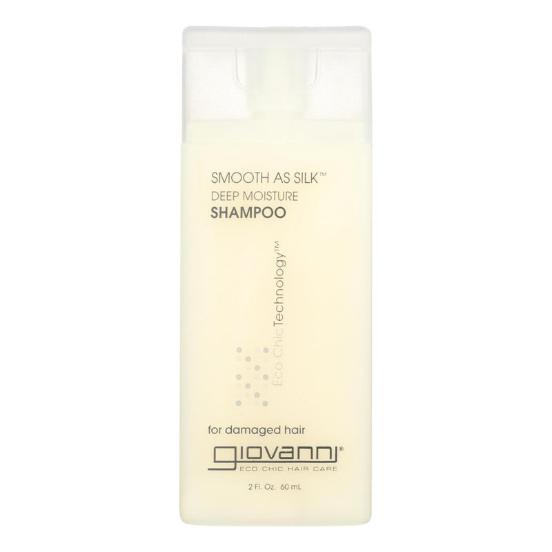 Giovanni Smooth As Silk Deep Moisture Shampoo - 2 fl oz - Case of 12 (12x2 FZ)