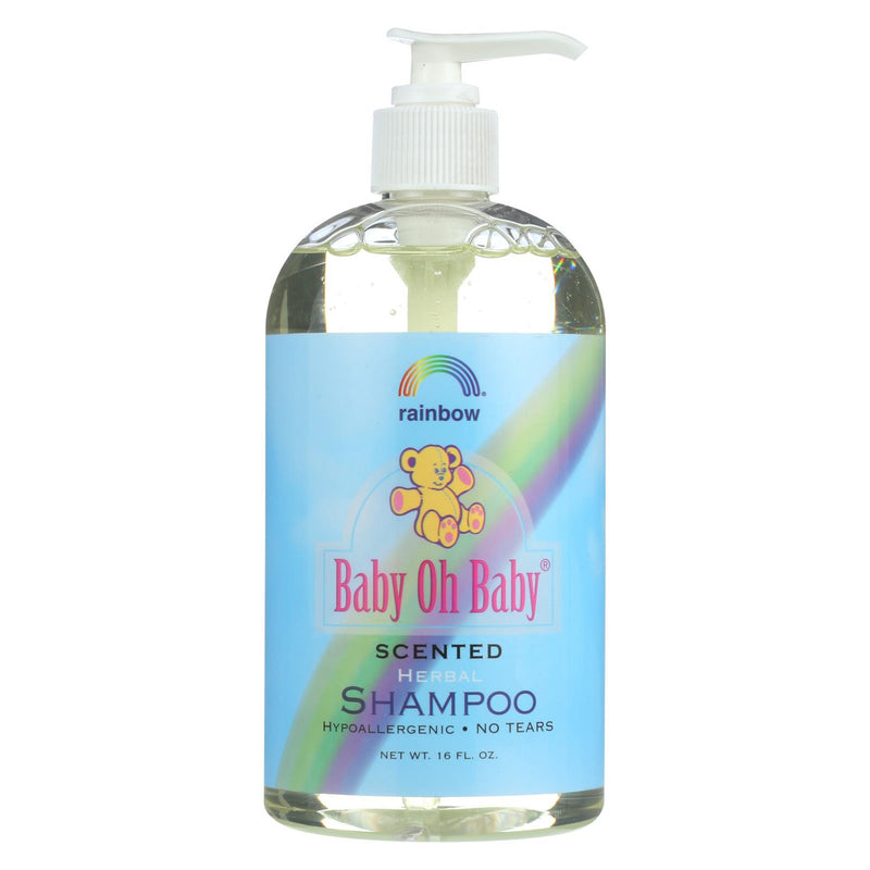 Rainbow Research Shampoo - Organic Herbal - Baby - Scented - 16 fl oz (1x16 FZ)