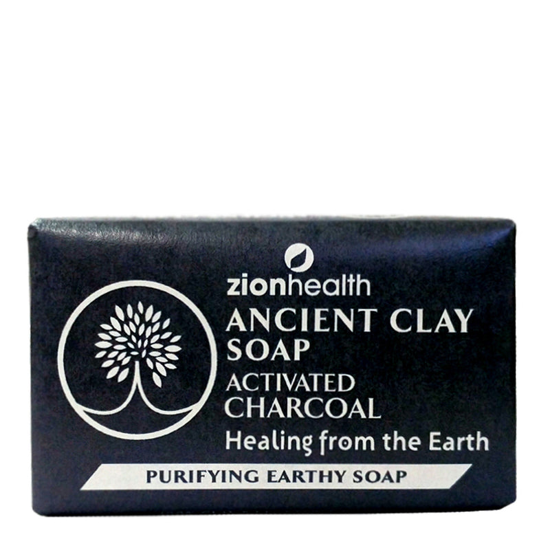 Zion Health - Anct Clay Soap Charcoal - 1 Each - 6 OZ (1x6 OZ)