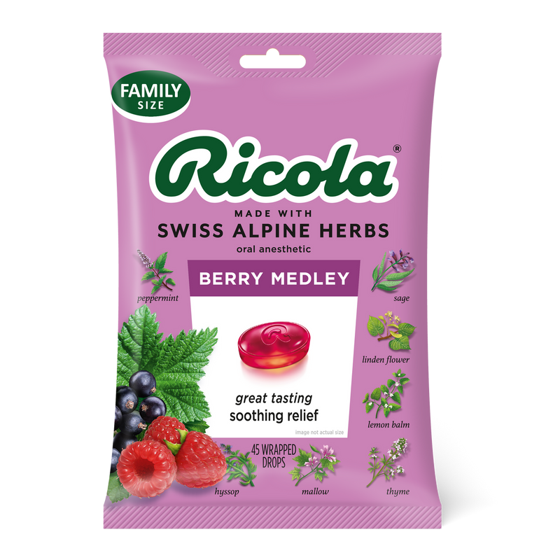 RICOLA THRT DRP BRY MDLY (6x45.00)