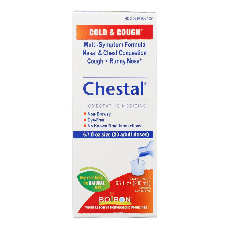 Boiron - Chestal Cold N Cough - Adult - 6.7 fl oz (1x6.7 FZ)