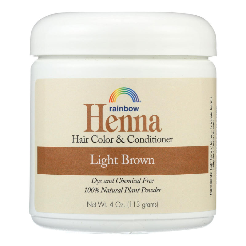 Rainbow Research Henna Hair Color and Conditioner Persian Light Brown - 4 oz (1x4 OZ)