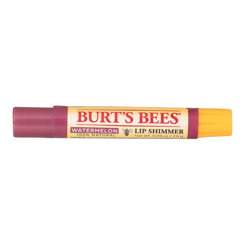 Burts Bees - Lip Shimmer - Watermelon - Case of 4 - 0.09 oz (4x0.09 OZ)