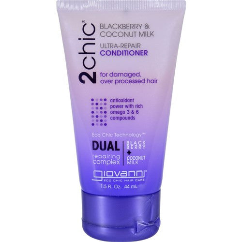Giovanni  Conditioner 2chic Repairing Blackberry and Coconut Milk 1.5 oz