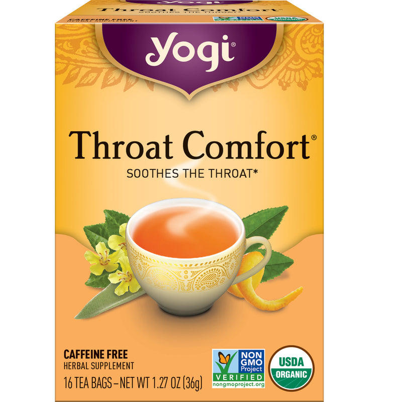 Yogi Throat Comfort Tea (6x16 Bag)