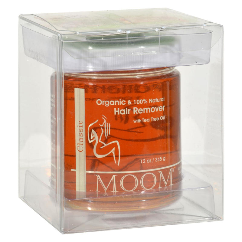 Moom Organic Hair Removal With Tea Tree Refill Jar - 12 oz (1x12 OZ)