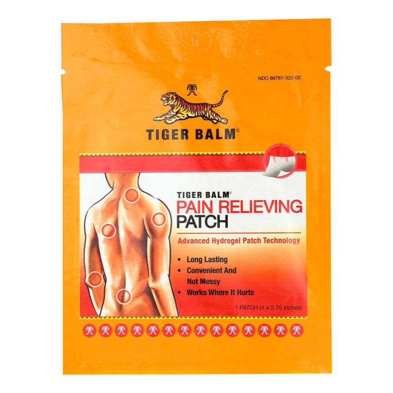 Tiger Balm - Tiger Balm Patch Single Srv - Case of 12 - 1 CT (12x1 CT)