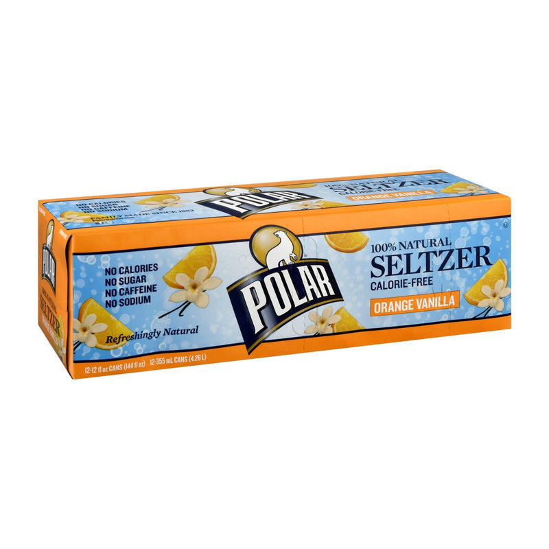 Polar Beverages Seltzer - Vanilla 12Pk - 12-12 fl oz (1x12-12 FZ)
