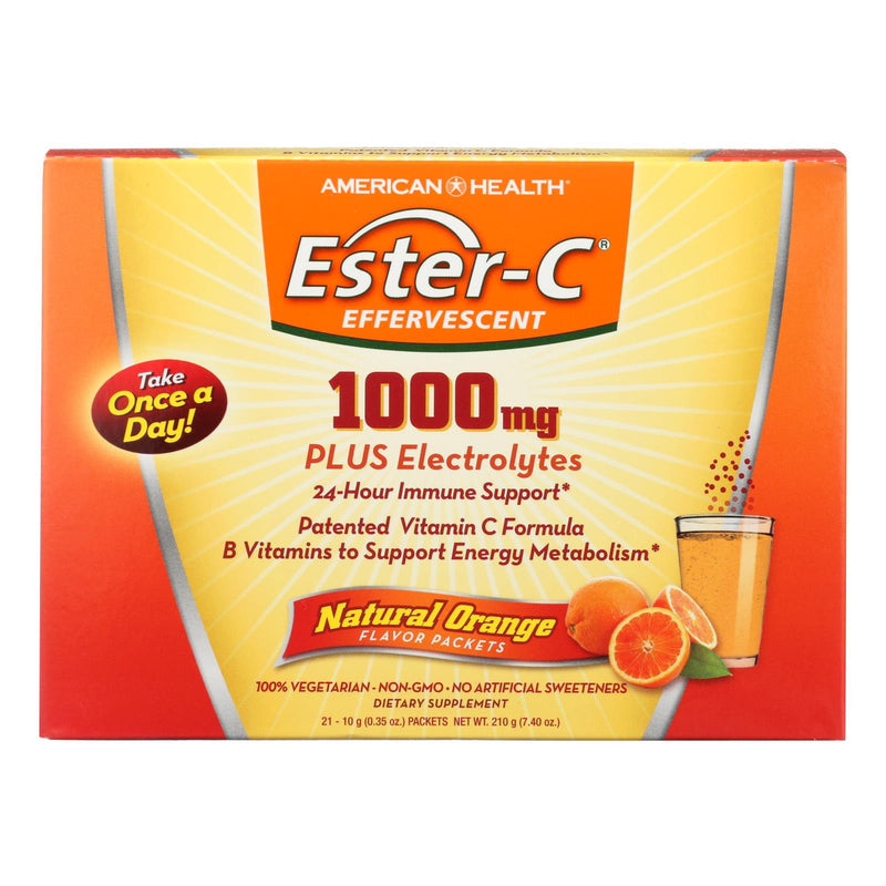 American Health - Ester-c 1000mg Orange - 21 Packets (1x21 PKT)