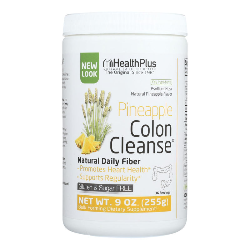Health Plus - Colon Cleanse - Pineapple Stevia - 9 oz (1x9 OZ)